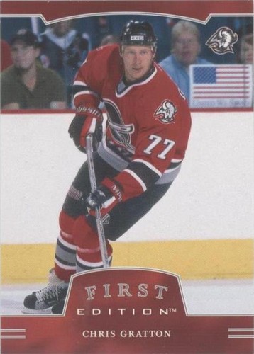 2002-03 In the Game Be A Player First Edition - Chris Gratton #104