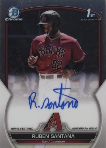 2023 Bowman Chrome - Ruben Santana #CPA-RSA