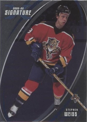 2002-03 In the Game Be A Player Signature Series - Stephen Weiss #156
