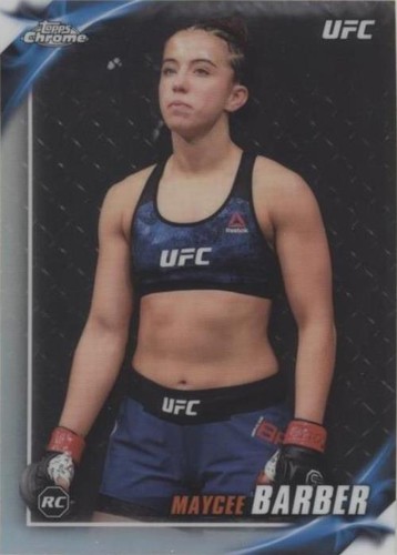 2019 Topps Chrome UFC - Maycee Barber #UFCK-MB