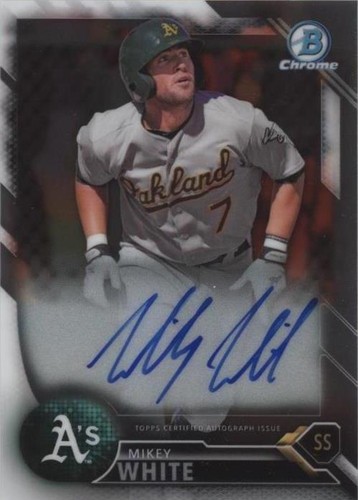 2016 Bowman Chrome - Mikey White #CPA-MW