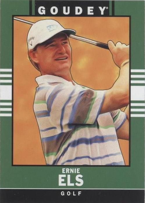 Goodwin Champions 2014 Upper Deck - Ernie Els #36
