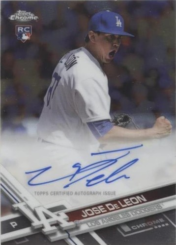 2017 Topps Chrome - Jose De Leon #RA-JDL