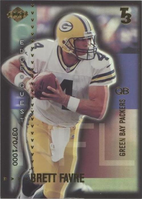 2000 Collector's Edge T3 Brett Favre #EQ19