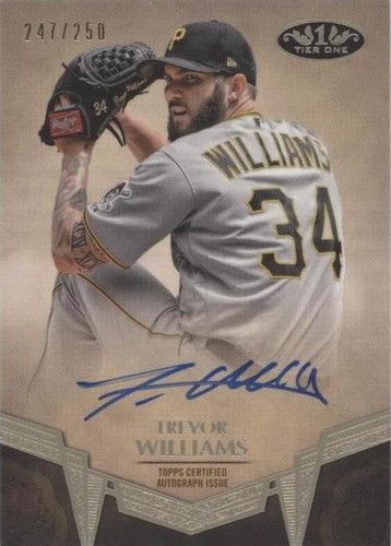 2019 Topps Tier One - Trevor Williams #BA-TWI