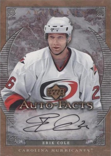 2007-08 Upper Deck Artifacts - Erik Cole #AF-EC