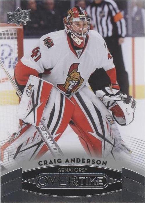 2015-16 Upper Deck GTS Overtime - Craig Anderson #153
