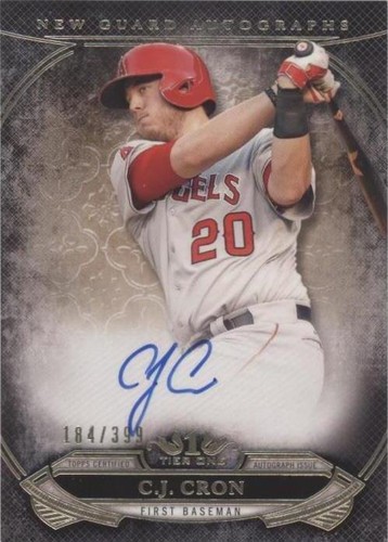 2015 Topps Tier One - C.J. Cron #NGA-CCN