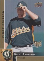 2009 Upper Deck First Edition - Brett Anderson #395