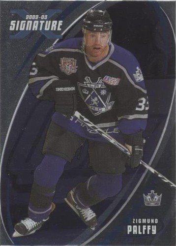 2002-03 In the Game Be A Player Signature Series - Ziggy Palffy #128