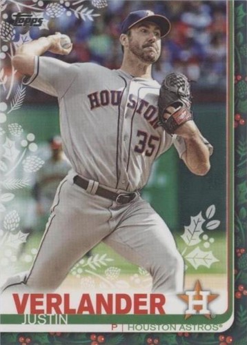 2019 Topps Holiday - Justin Verlander #HW129