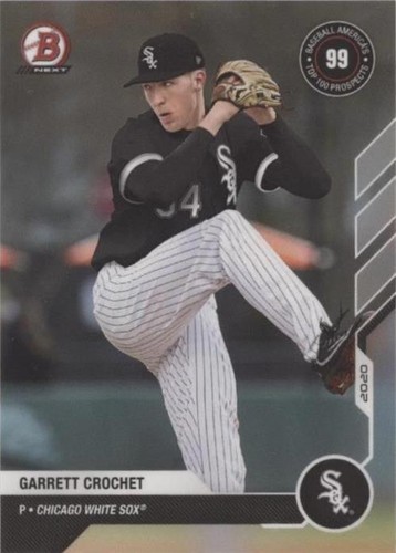 2020-21 Bowman Next Topps Now Baseball America Top 100 Prospects - Garrett Crochet #BA-21