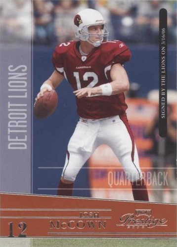 2006 Playoff Prestige Josh McCown #3