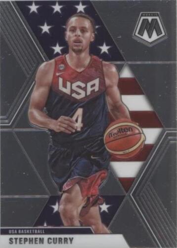 2019 Panini Mosaic Stephen Curry #260 Silver PSA 9 MINT Team 2019 Panini Mosaic Stephen Curry #260 Silver PSA 9 MINT Team