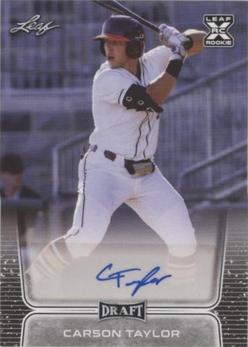 2020 Leaf Draft - Carson Taylor #BA-CT2