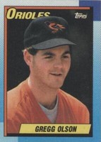 1990 Topps - Gregg Olson #655