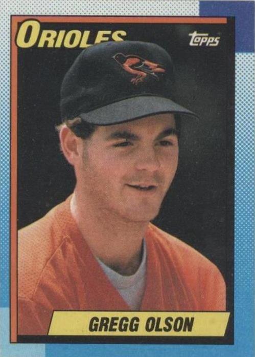 1990 Topps - Gregg Olson #655