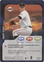 2011 Topps Attax - Matt Cain #149
