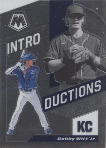 2021 Panini Mosaic - Bobby Witt Jr. #INT3