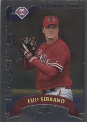 2002 Topps Chrome Traded & Rookies - Elio Serrano #T136
