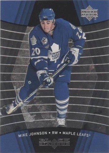 1999-00 Upper Deck Black Diamond - Mike Johnson #81