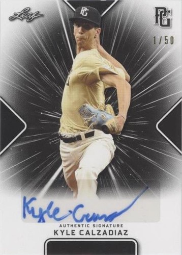 2021 Leaf Perfect Game National Showcase - Kyle Calzadiaz #BA-KC1