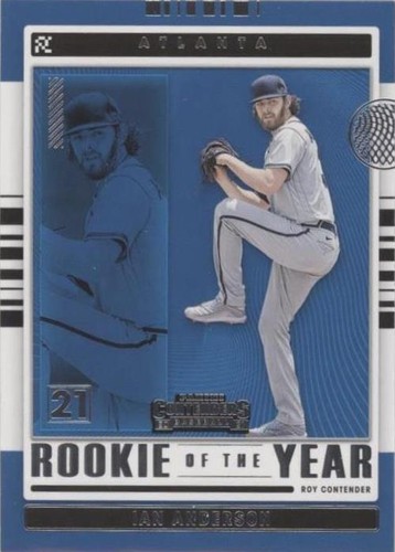 2021 Panini Contenders - Ian Anderson #ROY-IA
