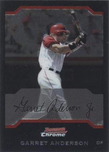 2004 Bowman Chrome - Garret Anderson #1