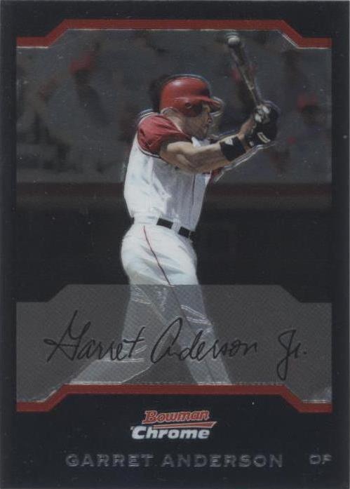2004 Bowman Chrome - Garret Anderson #1