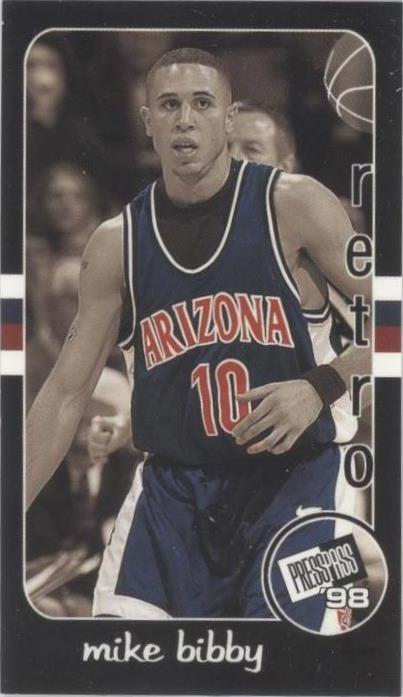 1998 Press Pass Double Threat - Mike Bibby #RT 2