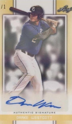 2019 Leaf Perfect Game National Showcase - Drake Westcott #BA-DW1