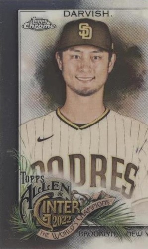 2022 Topps Allen & Ginter Chrome - Yu Darvish #161