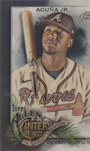 2022 Topps Allen & Ginter Chrome - Ronald Acuña Jr. #14