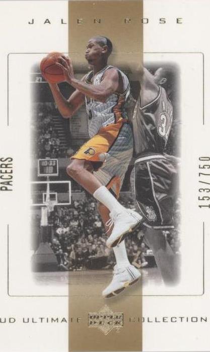 2000-01 UD Ultimate Collection - Jalen Rose #22