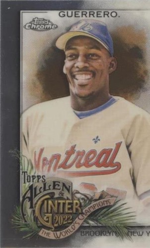 2022 Topps Allen & Ginter Chrome - Vladimir Guerrero #112