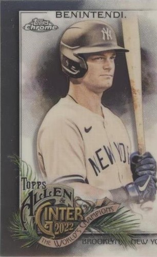 2022 Topps Allen & Ginter Chrome - Andrew Benintendi #220