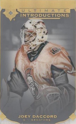 2019-20 Upper Deck Ultimate Collection - Joey Daccord #UI-26
