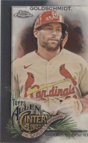 2022 Topps Allen & Ginter Chrome - Paul Goldschmidt #25
