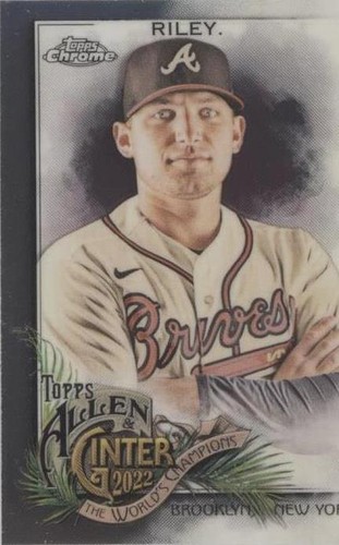 2022 Topps Allen & Ginter Chrome - Austin Riley #135