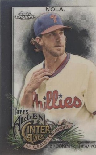 2022 Topps Allen & Ginter Chrome - Aaron Nola #160