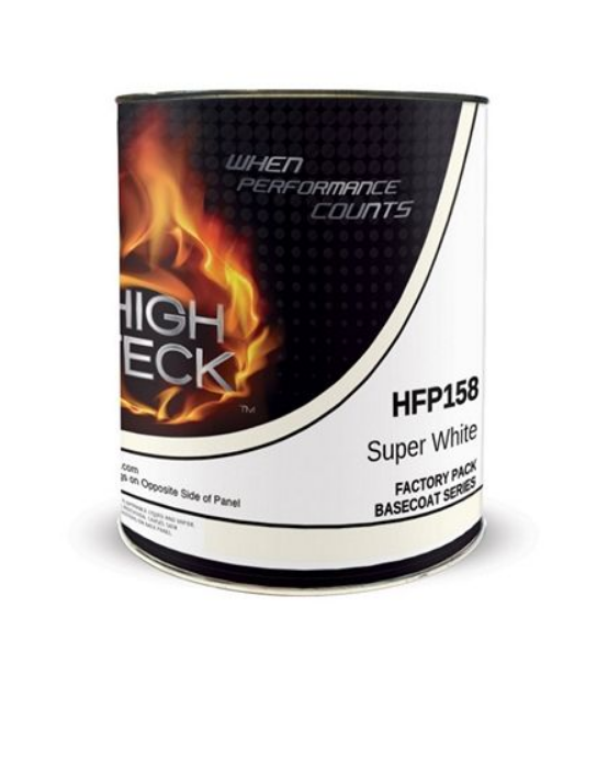 High Teck HFP150 Frost White Basecoat Urethane Auto Paint GALLON GM WA8624