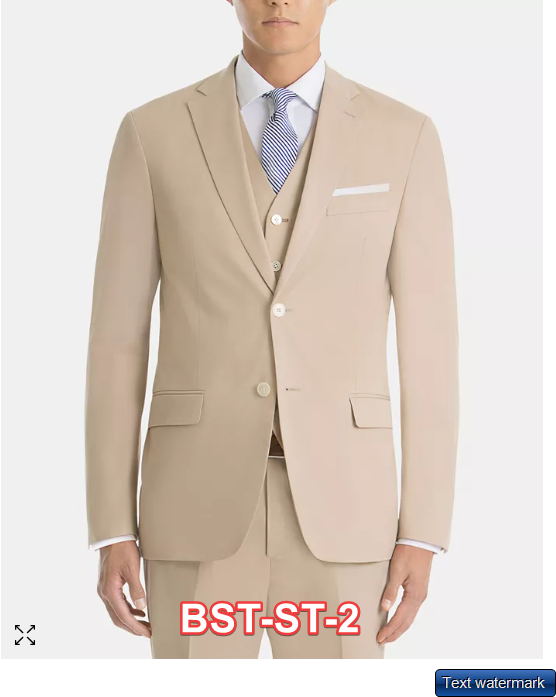 Lauren Ralph Lauren Men Ultraflex Classic-fit Cotton Suit Separate Jacket 46S/39