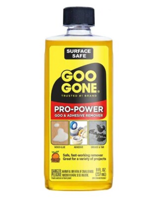 Goo Gone Pro-Power Goo & Adhesive Remover, 8 oz