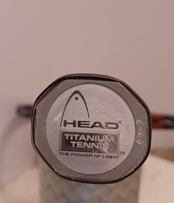 Head AUSTRIA Ti Radical OS AGASSI Tennis Racquet Racket 4-1/4 + New Strings/Grip