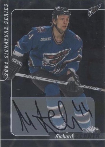 2000-01 In the Game Be A Player Signature Series - Richard Zednik #57