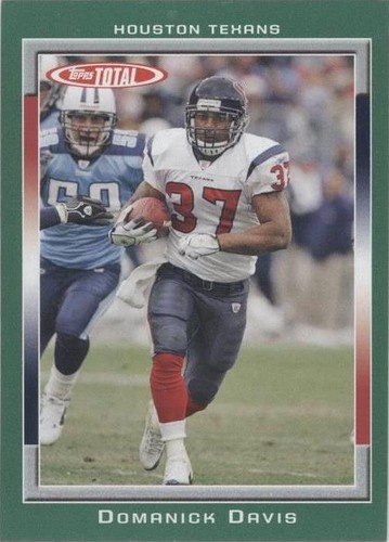 2006 Topps Total Domanick Davis #433