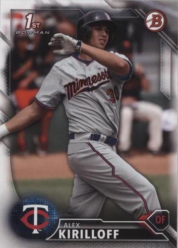 2016 Bowman Draft - Alex Kirilloff #BD-90