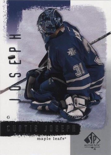 2000-01 SP Authentic - Curtis Joseph #83