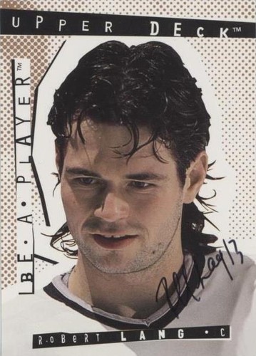 1994-95 Upper Deck Be a Player - Robert Lang #174