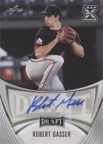 2021 Leaf Draft - Robert Gasser #BA-RG2